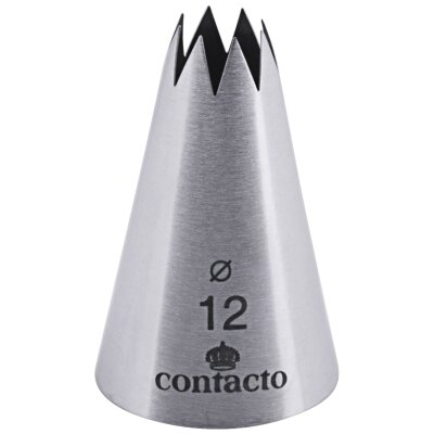 CONTACTO Sterntülle, 8-zackig 12 mm