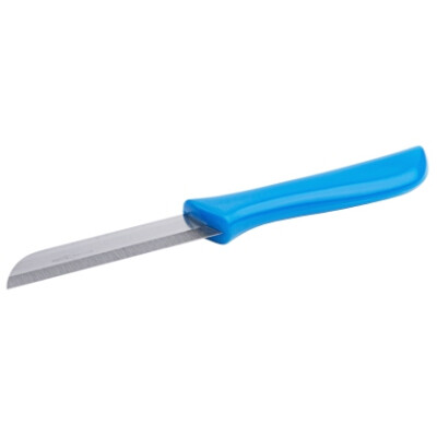 CONTACTO Küchenmesser mit blauem Griff glatte Klinge
