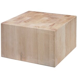 CONTACTO Hackblock aus Holz 30 cm