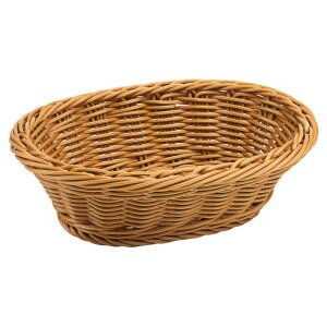 CONTACTO Korb, oval braun