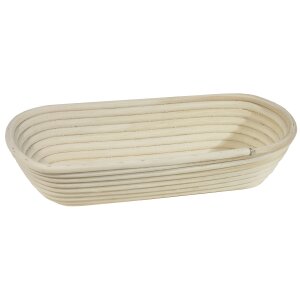CONTACTO Gärschale, oval für 0,5 kg ovales Brot