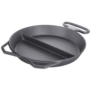 CONTACTO Eisenguss-Riesenpfanne mit Mittelsteg 65 cm