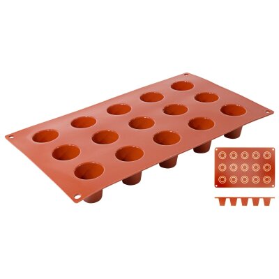 CONTACTO Silikon-Backmatte, DARIOL mit 15 Formen