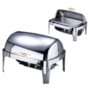 CONTACTO Roll Top Chafing Dish mit regulierbarer elektr....