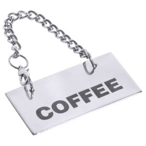 CONTACTO Schild für Kannen COFFEE
