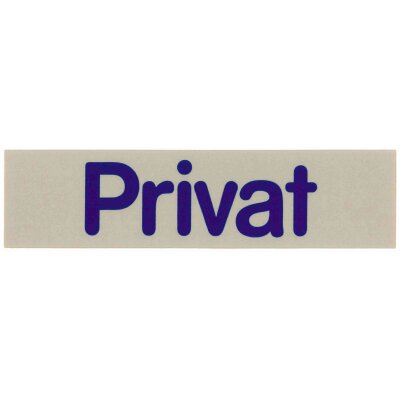 CONTACTO Schilder Privat