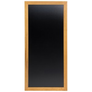 CONTACTO Wandkreidetafel, teakfarben 120 cm