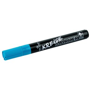 CONTACTO Kreidemarker, schmal blau