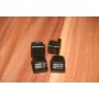 4 x Lamellenstopfen 20x20mm Rohrstopfen Fusskappen Vierkantrohr Endkappen 7420S