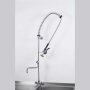 STALGAST Geschirrbrause mit Mischbatterie von STALGAST, Einloch-Montage, mit Wasserhahn, zwei Mischventile