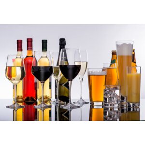 Bormioli Rocco Pint Glas mit Eichstrich bei 0,4 Liter