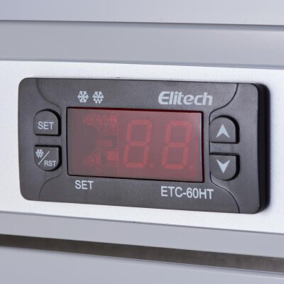 STALGAST Kleiner Lager-Tiefkühlschrank VT66UE mit statischer Kühlung, 78 Liter