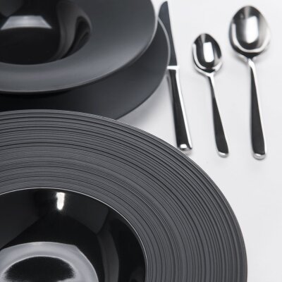 STALGAST Großer Suppenteller aus der Serie Gourmet Kontrast Ø 305 mm