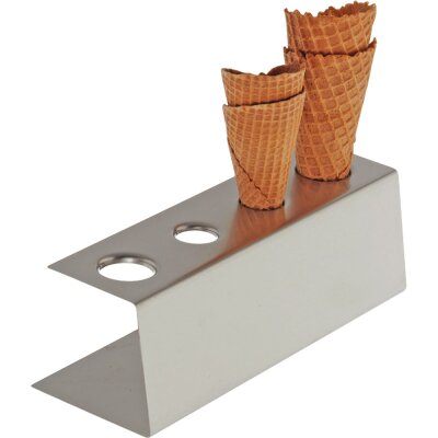 STALGAST Waffelhalter für vier Waffeln, 9,5 x 27 x 9 cm (BxTxH)