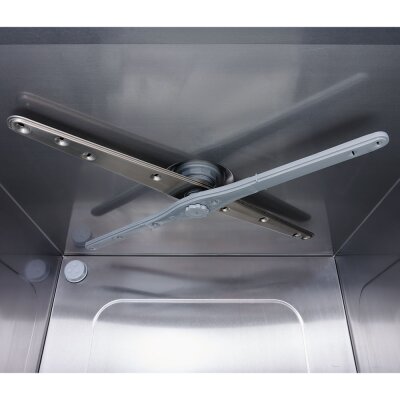 STALGAST Geschirrspülmaschine Aqua A3 inkl. Klarspülmitteldosier-,Reinigerdosier- und Ablaufpumpe, 230/400V, 3,9/4,9 kW