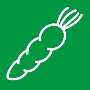STALGAST Küchenmesser, HACCP, Griff grün,...