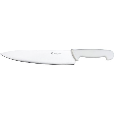 STALGAST Kochmesser, HACCP, Griff weiß, Edelstahlklinge 25 cm
