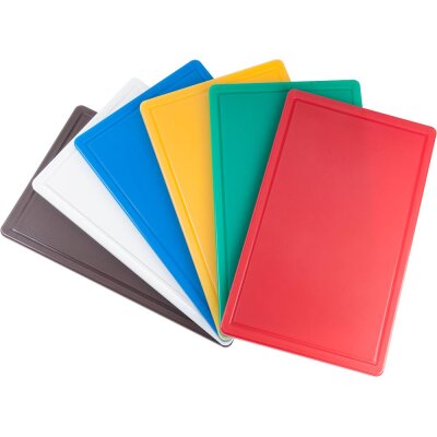 STALGAST Schneidbrett, HACCP, Farbe rot, GN1/1, Stärke 15 mm