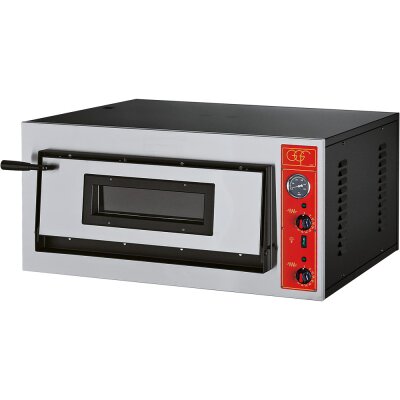 GGF Pizzaofen mit einer Kammer für 4 Pizzen à 300 mm, 4,2 kW, 900 x 735 x 420 mm (BxTxH)