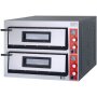 GGF Pizzaofen mit zwei Kammern f&uuml;r 8 Pizzen &agrave; 360 mm, 12 kW, 1010 x 850 x 750mm (BxTxH)