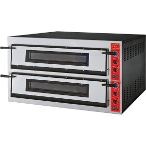 GGF Pizzaofen mit zwei Kammern für 18 Pizzen...