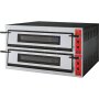 GGF Pizzaofen mit zwei Kammern f&uuml;r 18 Pizzen &agrave; 360 mm, 26,4 kW, 1370 x 1210 x 750 mm (BxTxH)