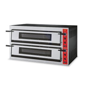 GGF Pizzaofen mit zwei Kammern für 12 Pizzen...