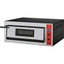 GGF Pizzaofen mit einer Kammer f&uuml;r 4 Pizzen &agrave; 360 mm, Vollschamott, 5 kW, 1010 x 850 x 420 mm (BxTxH)