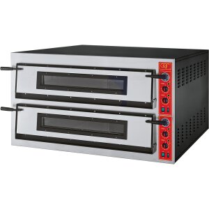 GGF Pizzaofen mit zwei Kammern für 18 Pizzen...