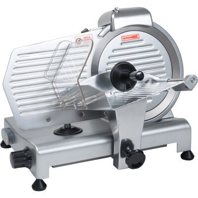 STALGAST Aufschnittmaschine, Gehäuse aus eloxiertem Aluminium, Messer 250 mm Ø
