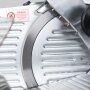 STALGAST Aufschnittmaschine, Gehäuse aus eloxiertem Aluminium, Messer 250 mm Ø