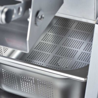 STALGAST Kartoffelschälmaschine, Kapazität bis zu 120 kg/h, 0,55 kW