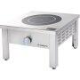 STALGAST Induktions-Hockerkocher einer Kochplatte, 8 kW