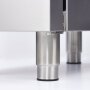 STALGAST Gasherd mit 4 Brennern (3,5+5+2x7) und Elektro-Backofen GN2/1, Serie 700 ND