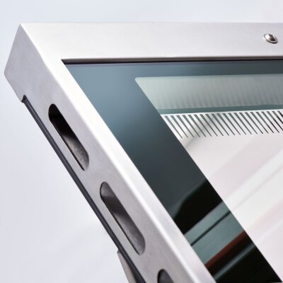 STALGAST Gasherd mit 6 Brennern (3,5+3x5+2x7), Elektro-Backofen GN2/1 und Unterschrank, Serie 700 ND