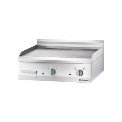 STALGAST Elektro-Griddleplatte als Tischgerät, 800x700 mm, glatte Grillfläche, Serie 700 ND