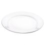 STALGAST Flacher Teller, reinweißes Hotelporzellan, Serie Isabell, Ø 310 mm