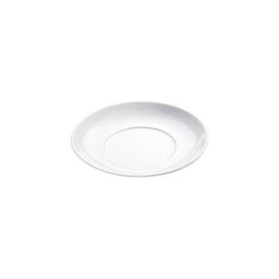 STALGAST Untertasse für Cappuccino, reinweißes Hotelporzellan, Serie Isabell, Ø 160 mm