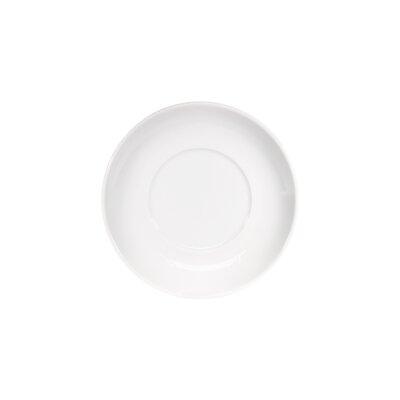 STALGAST Untertasse für Cappuccino, reinweißes Hotelporzellan, Serie Isabell, Ø 160 mm