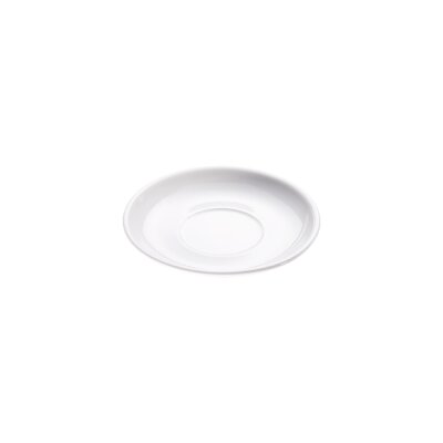 STALGAST Untertasse für Cappuccino-Tasse, reinweißes Hotelporzellan, Serie Isabell, Ø 14,5 cm