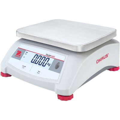 OHAUS Küchenwaage, Kapazität 15 kg, Teilung  5 g, Abmessung 255 x 305 x 115 mm (BxTxH)