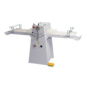 Band-Teigausrollmaschine f&uuml;r Bodenaufstellung mit...