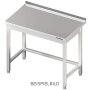 STALGAST Arbeitstisch ohne Grundboden, 900x600x850 mm, mit Verstrebung, ohne Aufkantung, verschwei&szlig;t