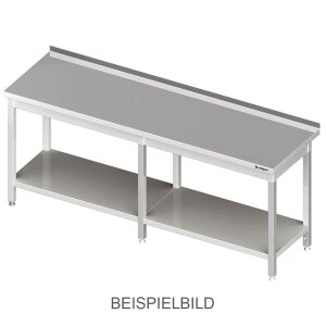 STALGAST Arbeitstisch mit Grundboden, 2600x700x850 mm,...