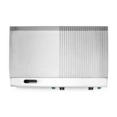 HENDI Grill, halb glatt, halb gerippt, Budget Line, 400V/4400W, 720x460x(H)241mm