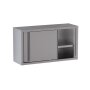Edelstahl Wandh&auml;ngeschrank 140x40x65 cm (1400x400x650) Wandschrank H&auml;ngeschrank