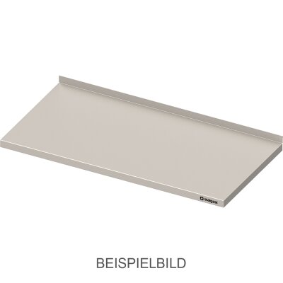 STALGAST Arbeitsplatte Boxversion 2.0, 2500x600x40 mm, ohne Aufkantung