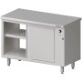 STALGAST Durchreiche-W&auml;rmeschrank mit Schiebet&uuml;ren 1100x600x850 mm