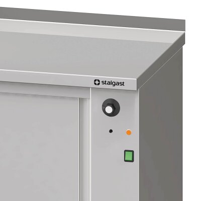 STALGAST Wärmeschrank mit Schiebetüren 1400x700x850 mm mit Aufkantung