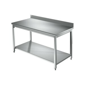GASTRO Edelstahl Arbeitstisch 120x70x85 cm...